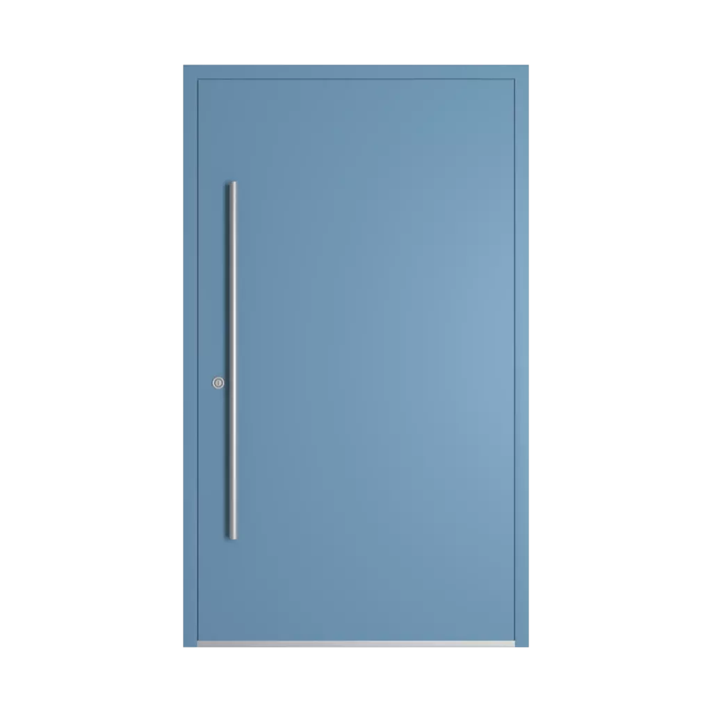 RAL 5024 Pastel blue entry-doors models dindecor gl08  