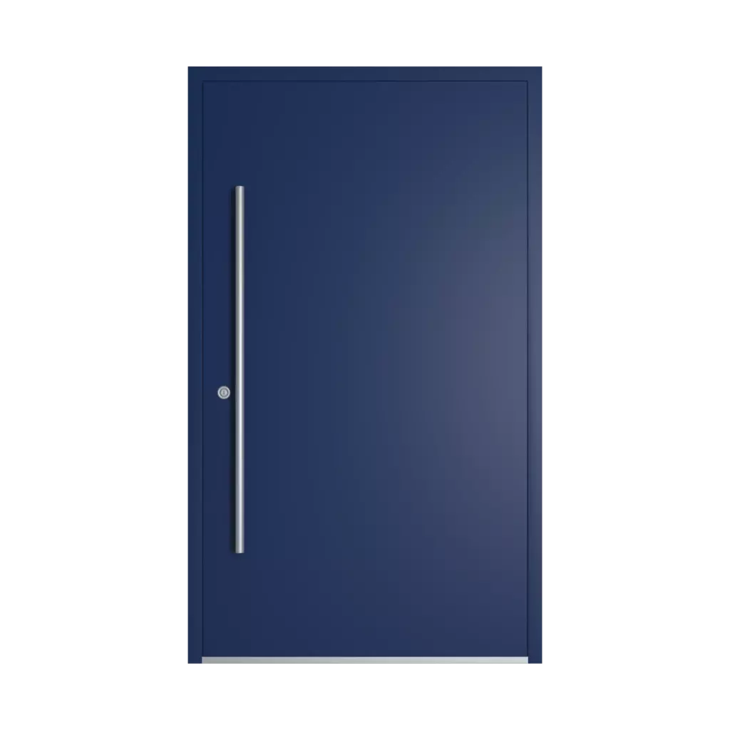 RAL 5026 Pearl night blue entry-doors models dindecor gl08  