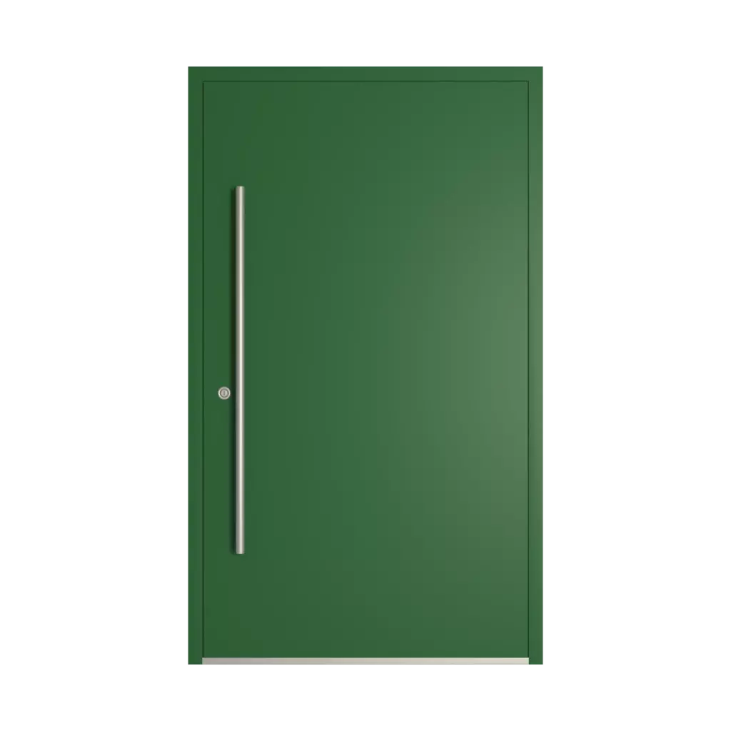 RAL 6002 Leaf green entry-doors models dindecor gl08  