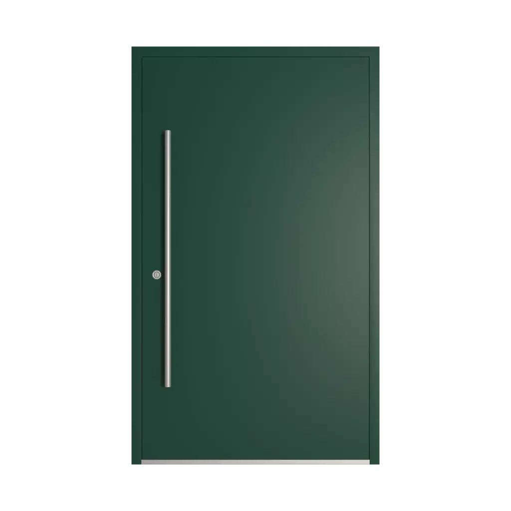 RAL 6005 Moss green entry-doors models dindecor be04  