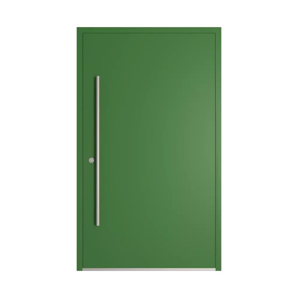 RAL 6010 Grass green entry-doors models dindecor be01  