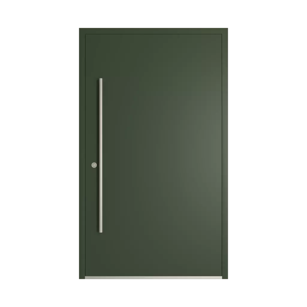 RAL 6020 Chrome green entry-doors models dindecor be01  