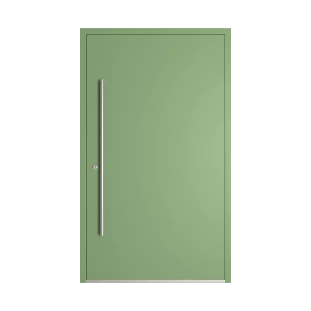 RAL 6021 Pale green entry-doors models dindecor be01  
