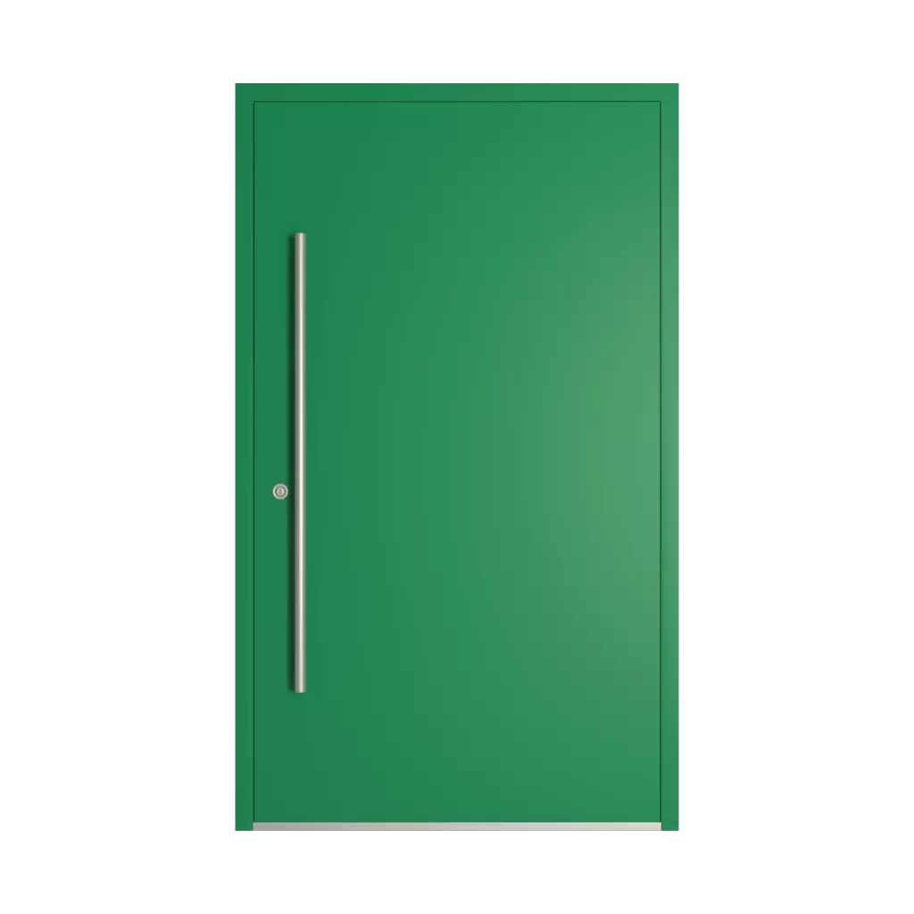 RAL 6024 traffic green entry-doors models dindecor sk01-beton  