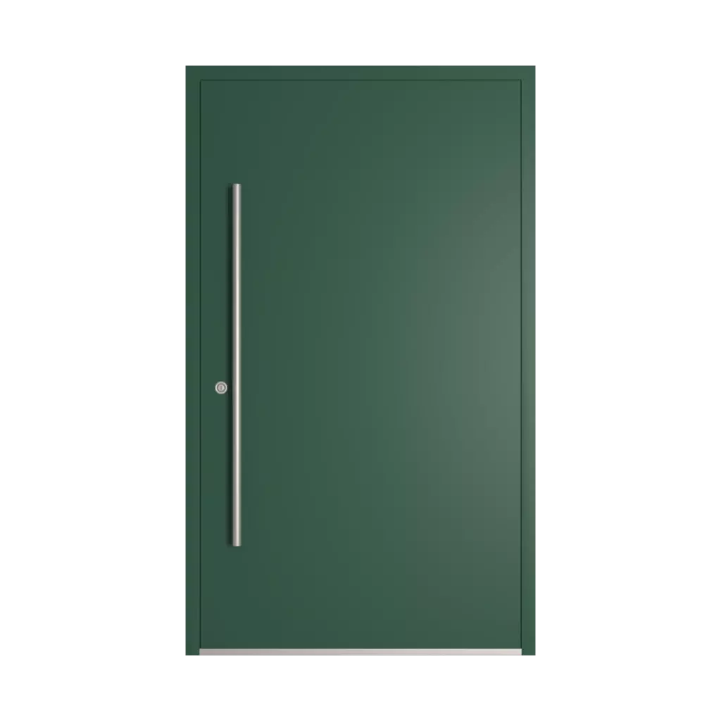 RAL 6028 Pine green entry-doors models dindecor be01  