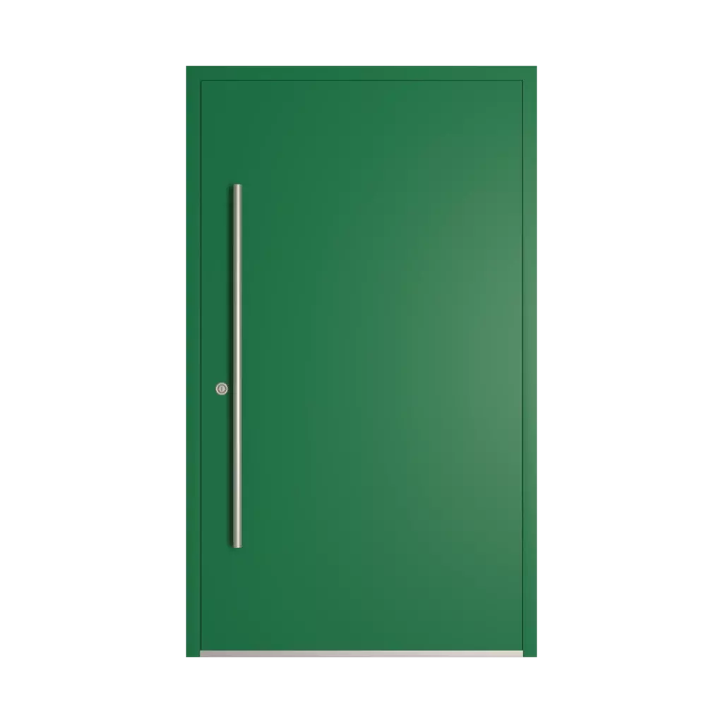 RAL 6029 Mint green entry-doors models dindecor 6120-pwz  