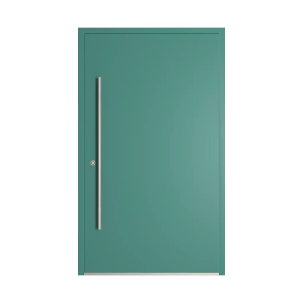 RAL 6033 Mint turquoise entry-doors models dindecor be01  