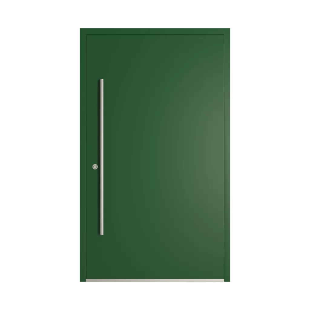 RAL 6035 Pearl green entry-doors models dindecor 6120-pwz  