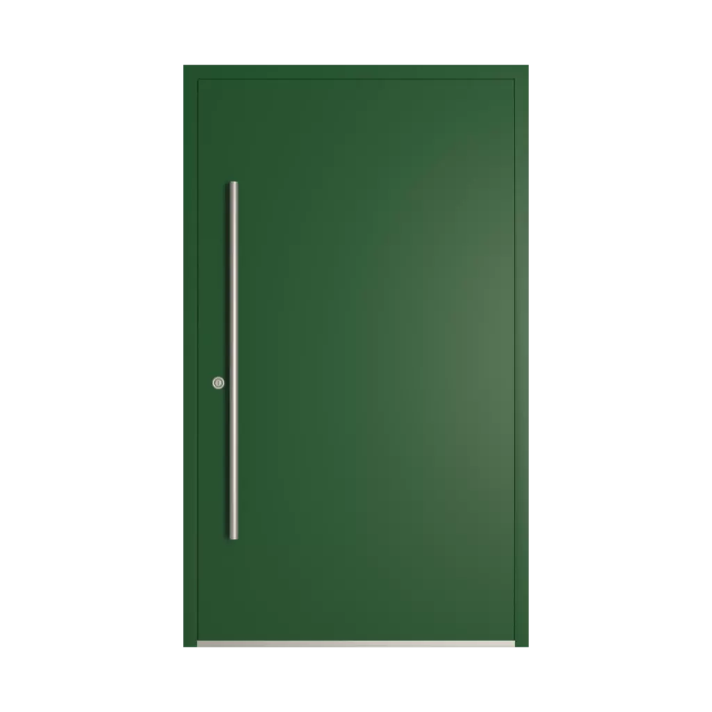 RAL 6035 Pearl green entry-doors models cdm model-42  