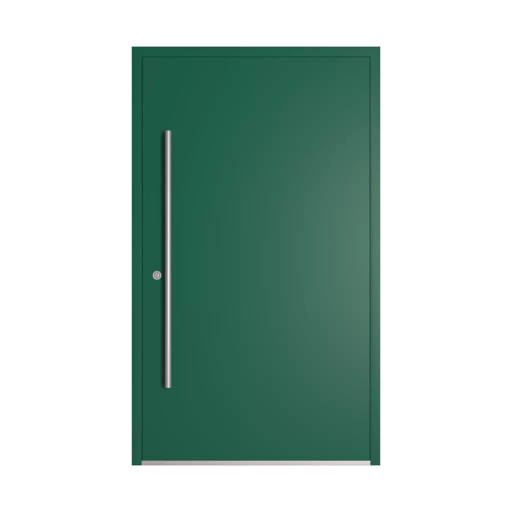 RAL 6036 Pearl opal green entry-doors models dindecor 6033-pvc  