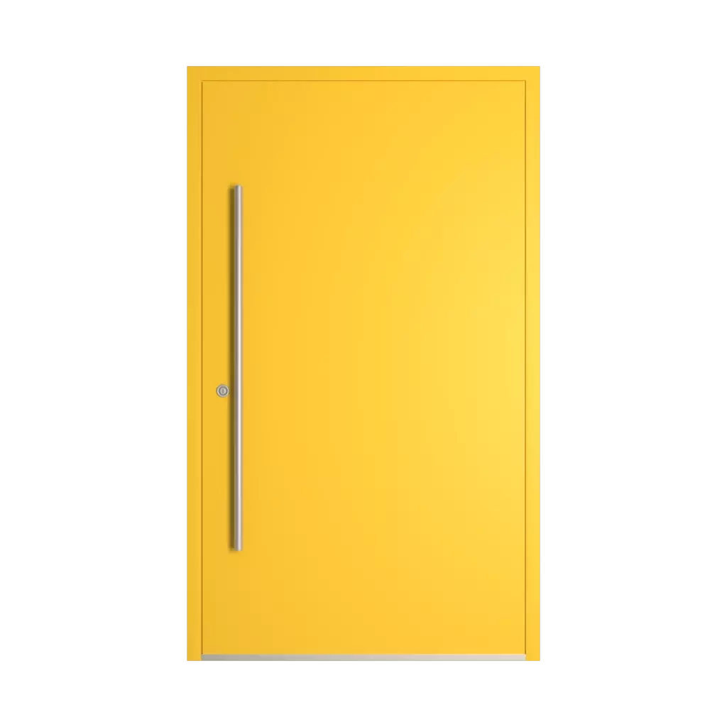 RAL 1018 Zinc yellow entry-doors models dindecor be01  