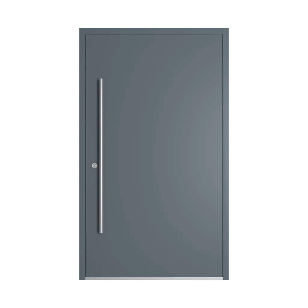 RAL 7031 Blue grey entry-doors models dindecor sk01-beton  