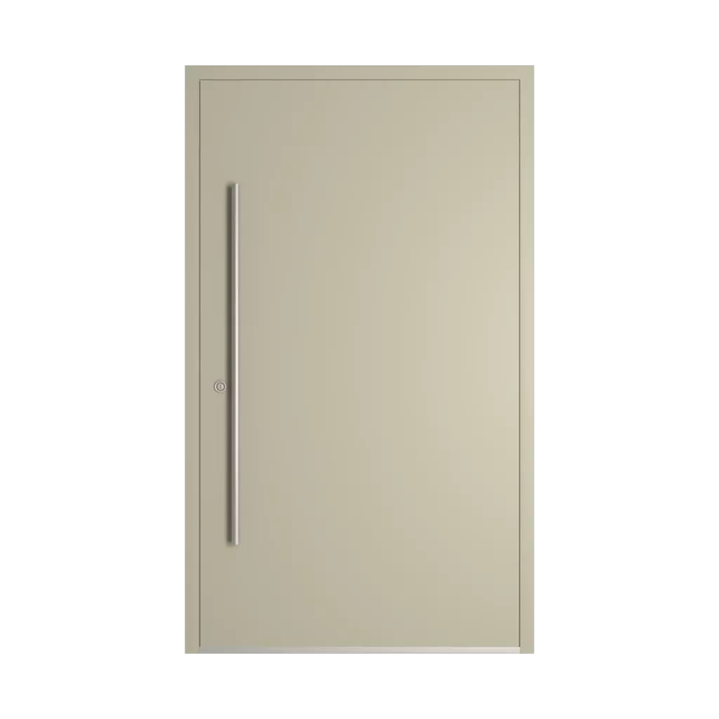 RAL 7032 Pebble grey entry-doors models dindecor 6013-pvc  