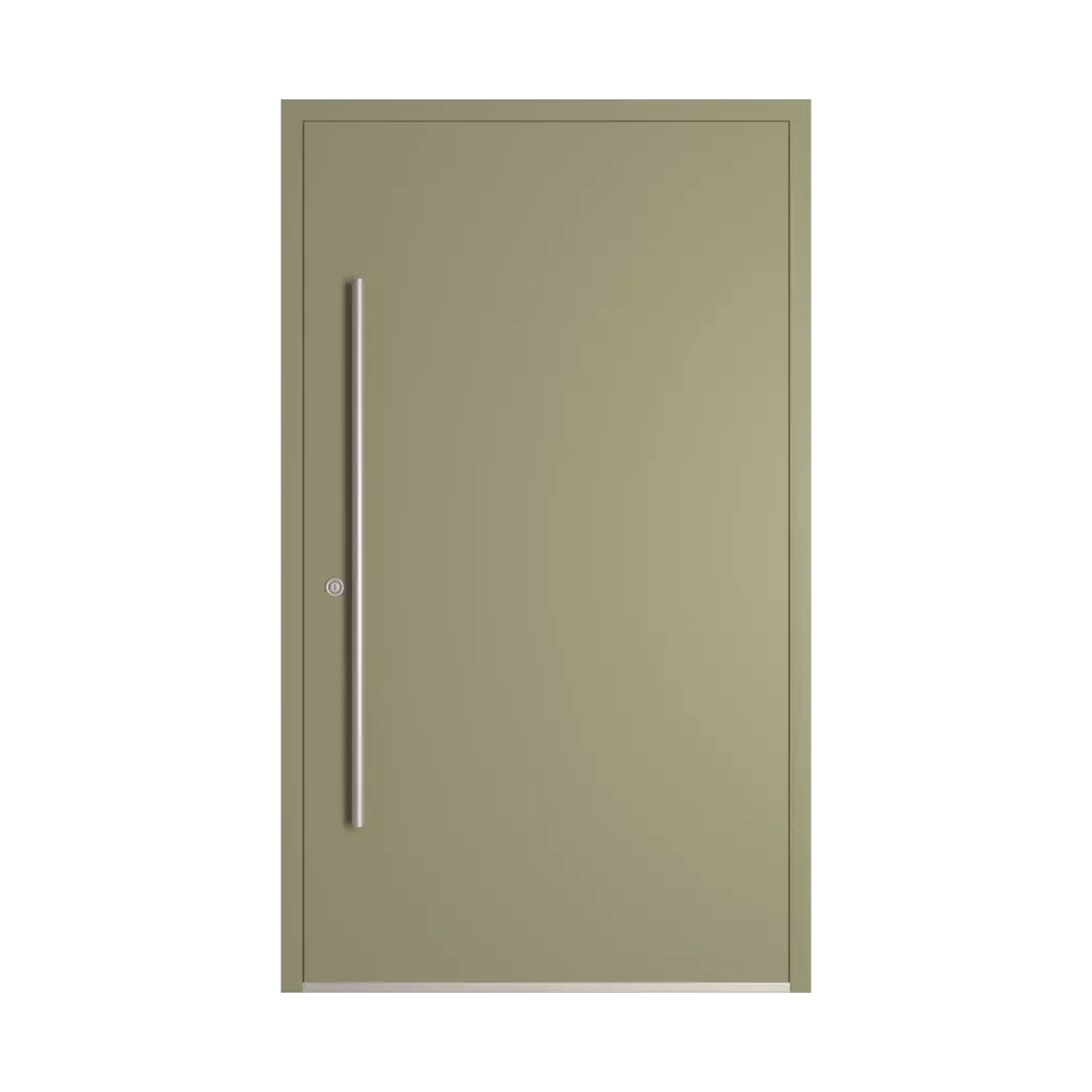 RAL 7034 Yellow grey entry-doors models dindecor be01  