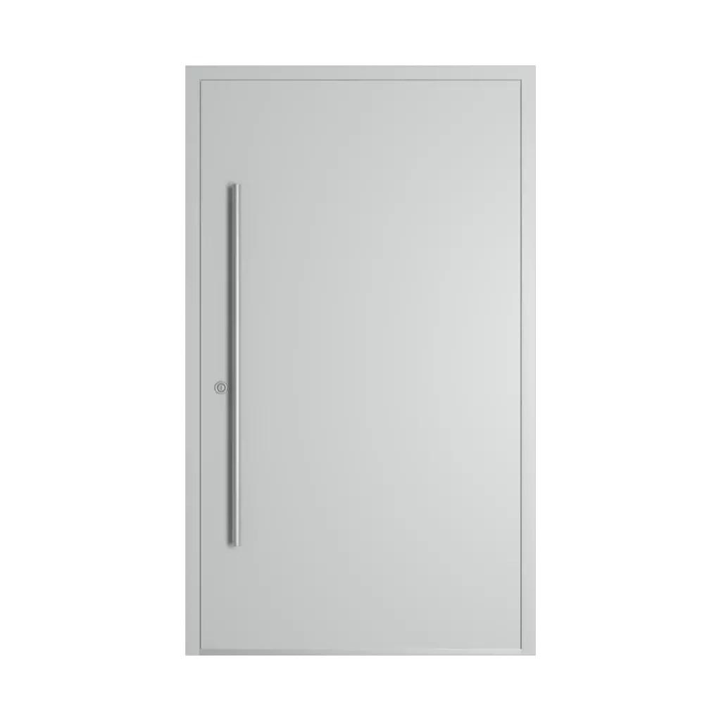 RAL 7035 Light grey entry-doors models dindecor model-6129  