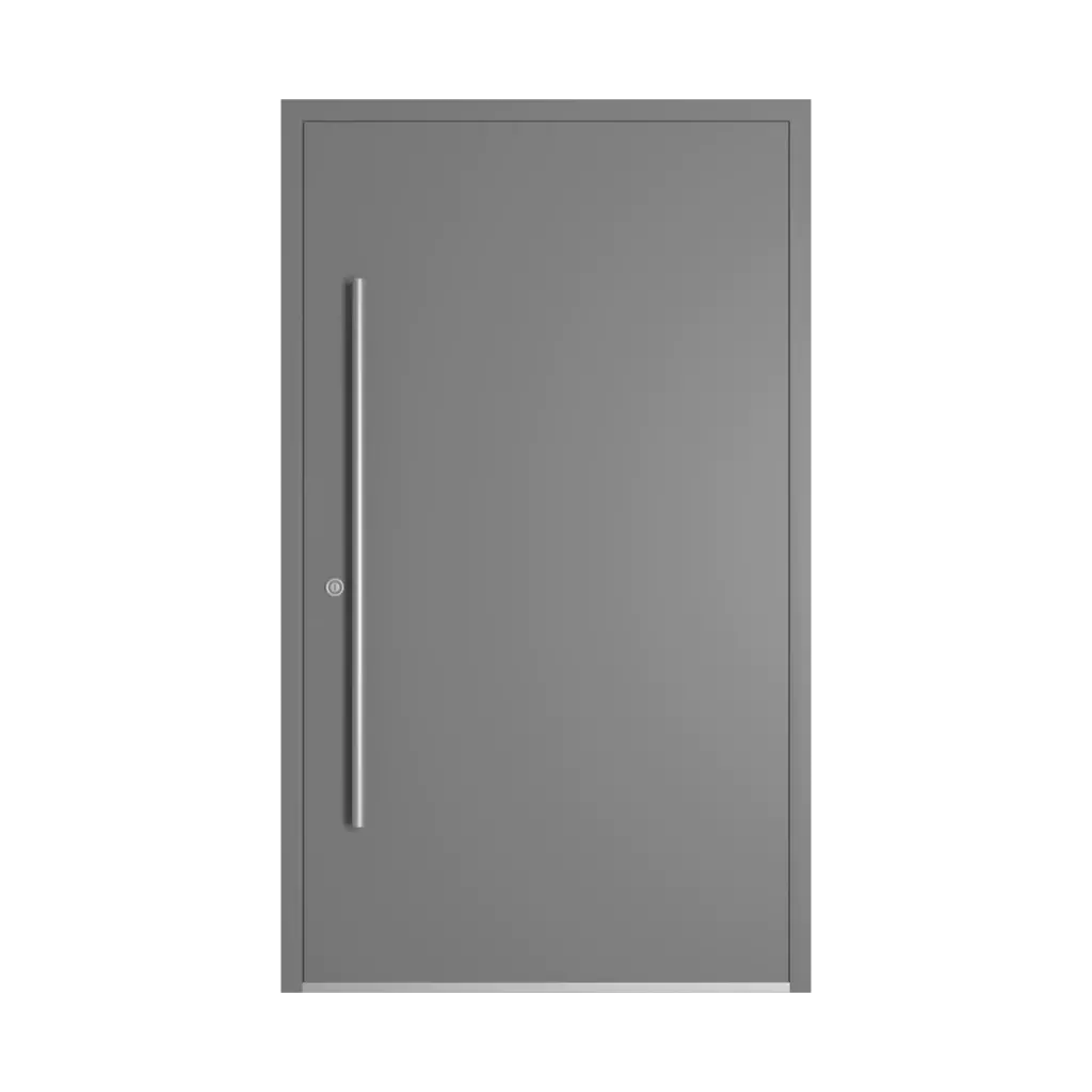 RAL 7037 Dusty grey entry-doors models dindecor gl08  