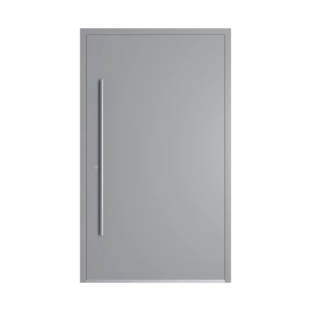 RAL 7040 Window grey entry-doors models dindecor sl07  