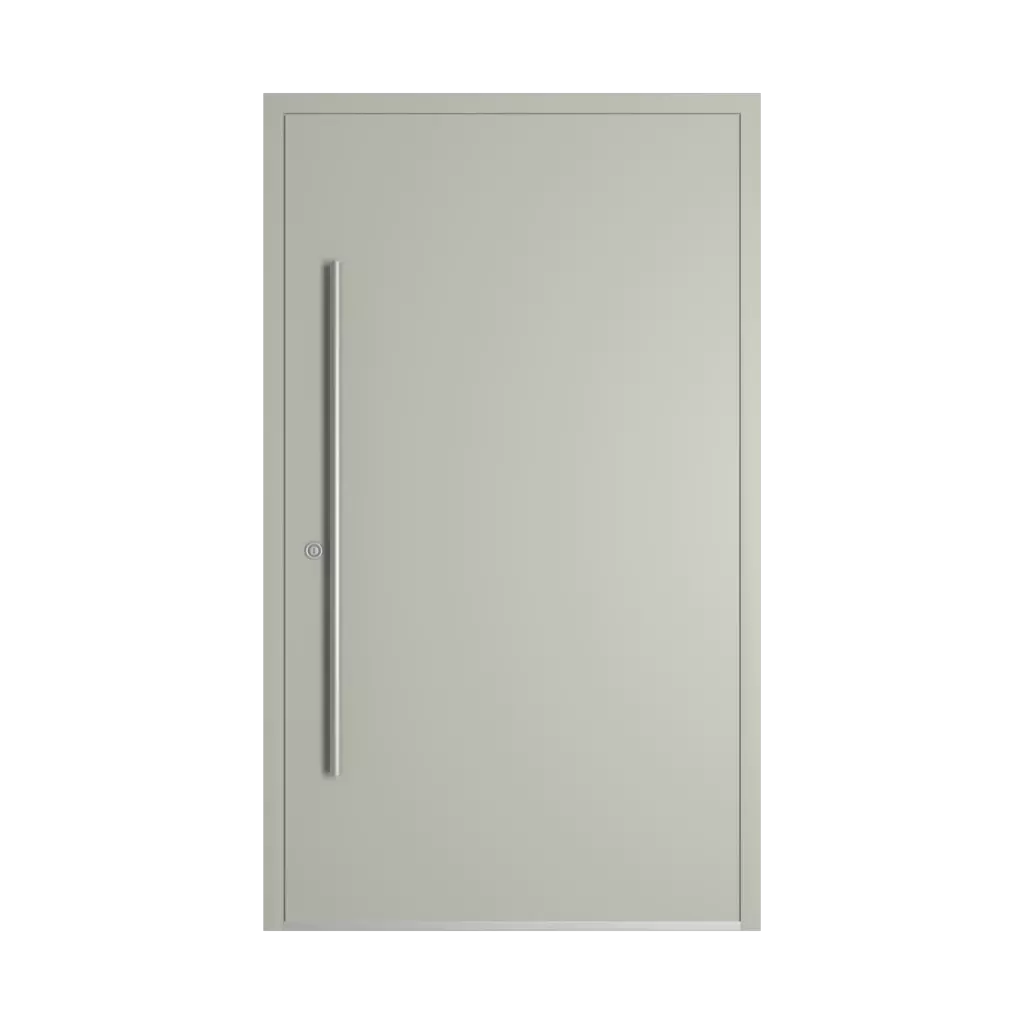 RAL 7044 Silk grey entry-doors models dindecor 6120-pwz  