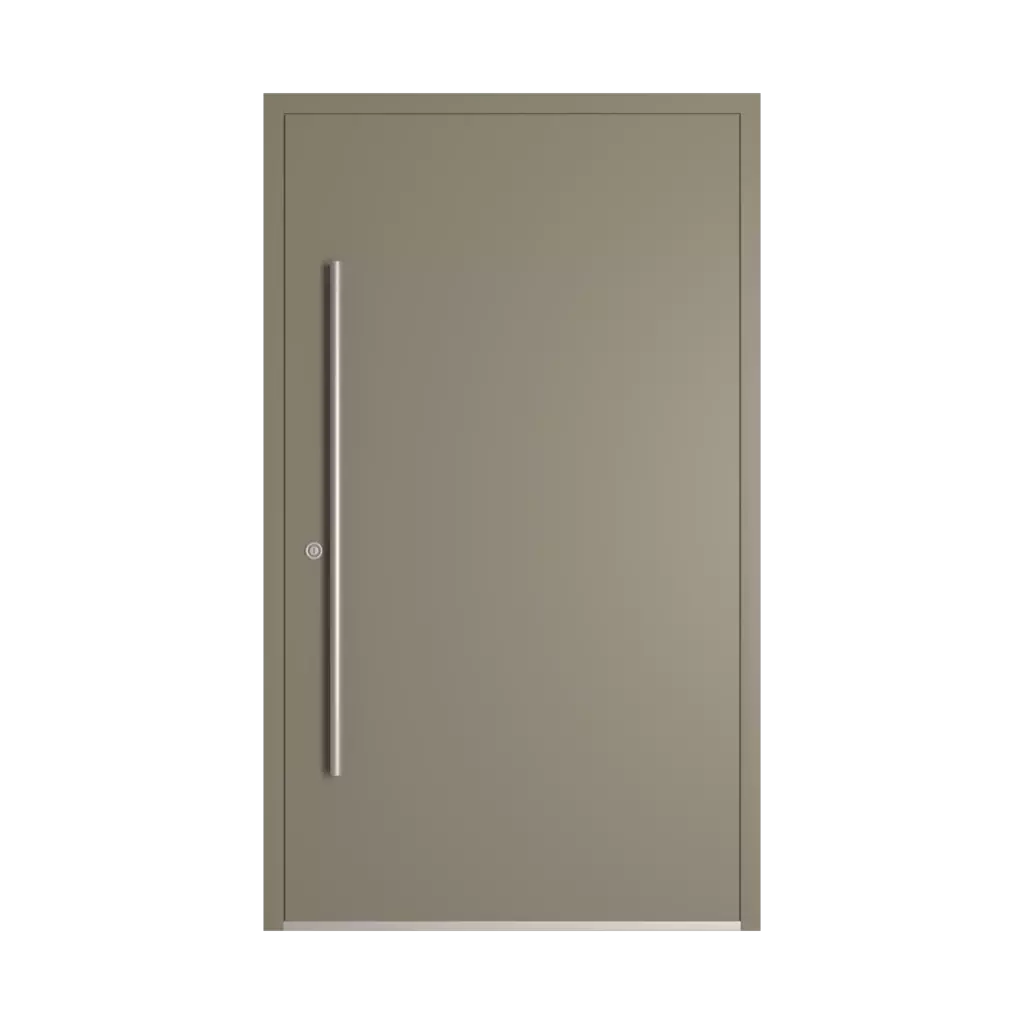 RAL 7048 Pearl mouse grey entry-doors models dindecor 6120-pwz  