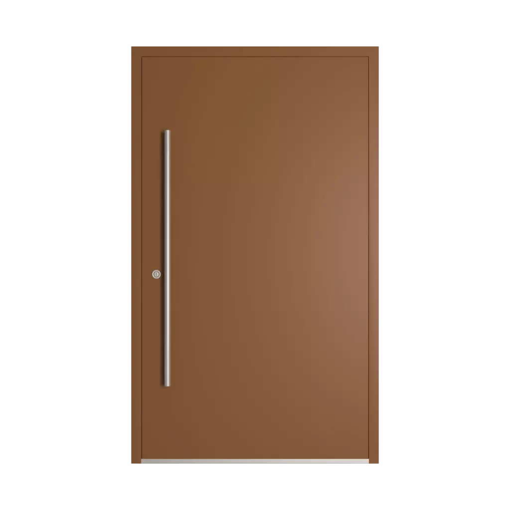 RAL 8003 Clay brown entry-doors models dindecor gl08  