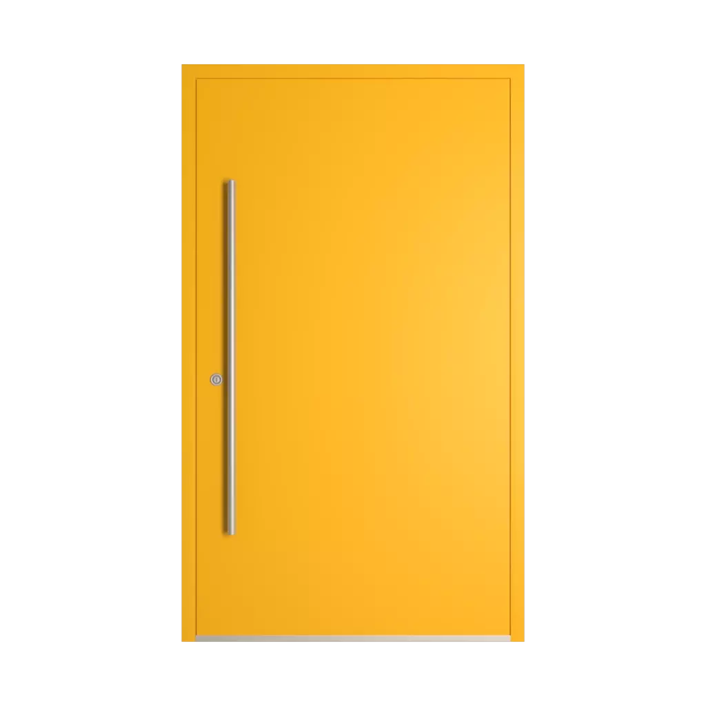 RAL 1021 Rape yellow entry-doors models dindecor sk01-beton  