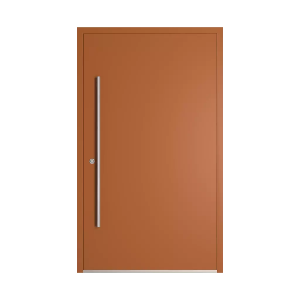 RAL 8023 Orange brown entry-doors models adezo kopenhaga  