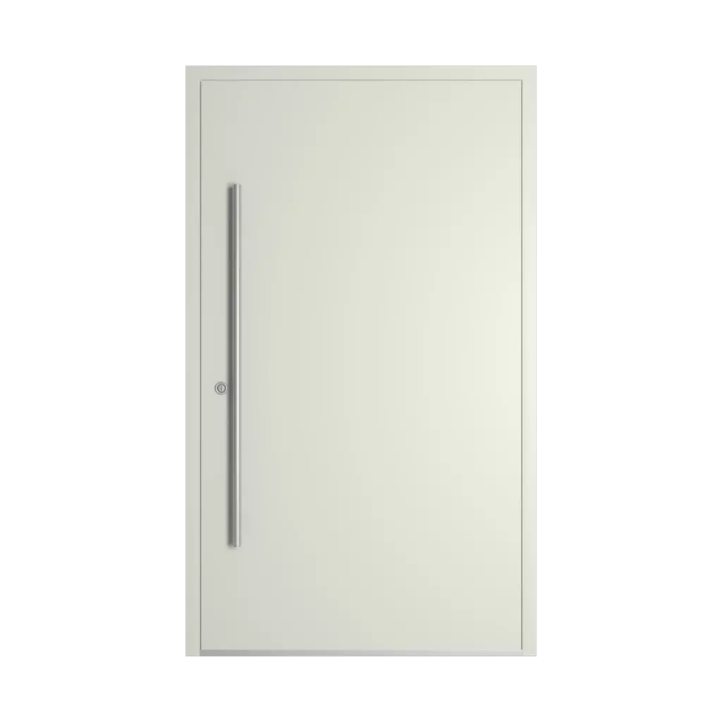 RAL 9002 Grey white entry-doors models dindecor 6124-pwz  