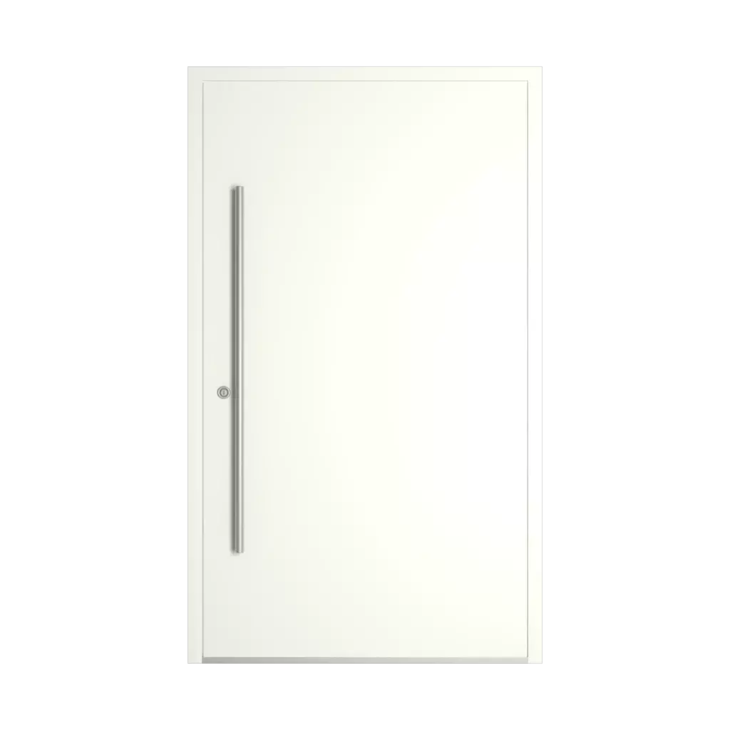 RAL 9016 Traffic white entry-doors door-colors  