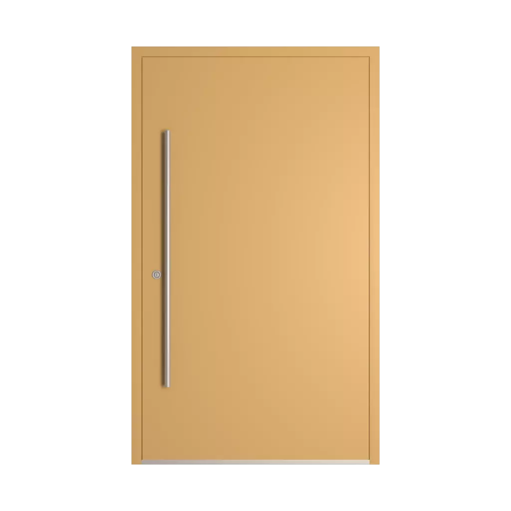 RAL 1002 Sand yellow entry-doors models dindecor 6013-pvc  