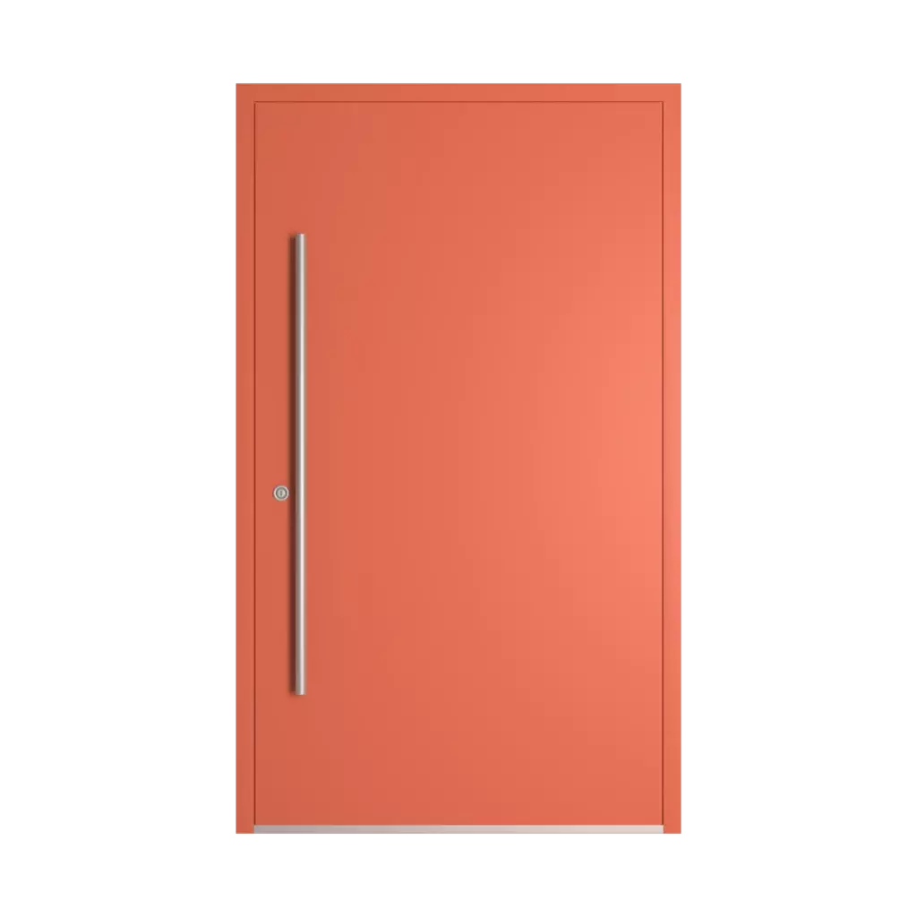 RAL 2012 Salmon orange entry-doors models adezo wilno  