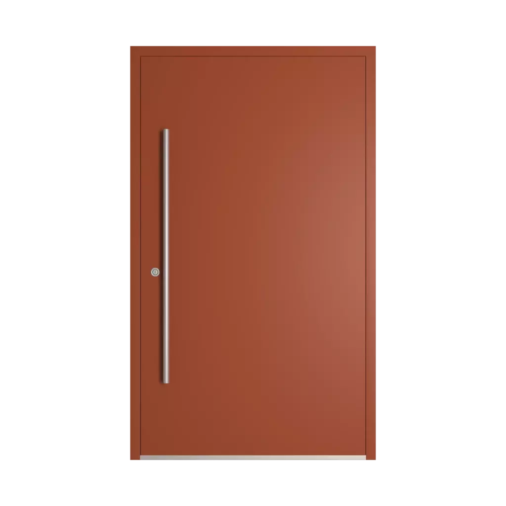 RAL 2013 Pearl orange products pvc-entry-doors    