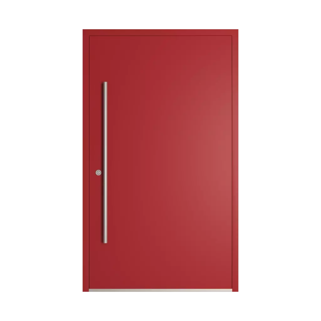 RAL 3001 Signal red entry-doors models dindecor be04  