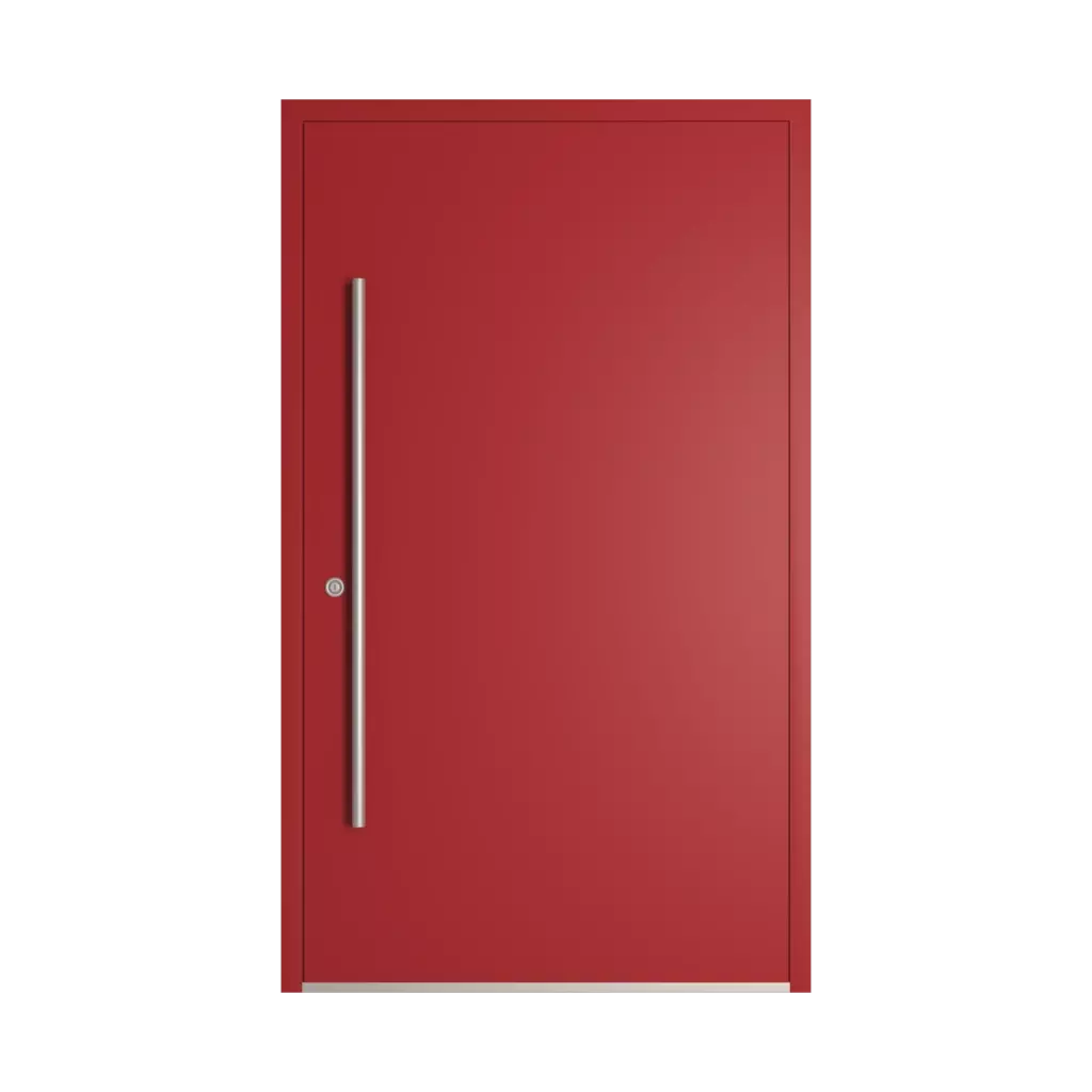 RAL 3001 Signal red entry-doors models dindecor rl01  