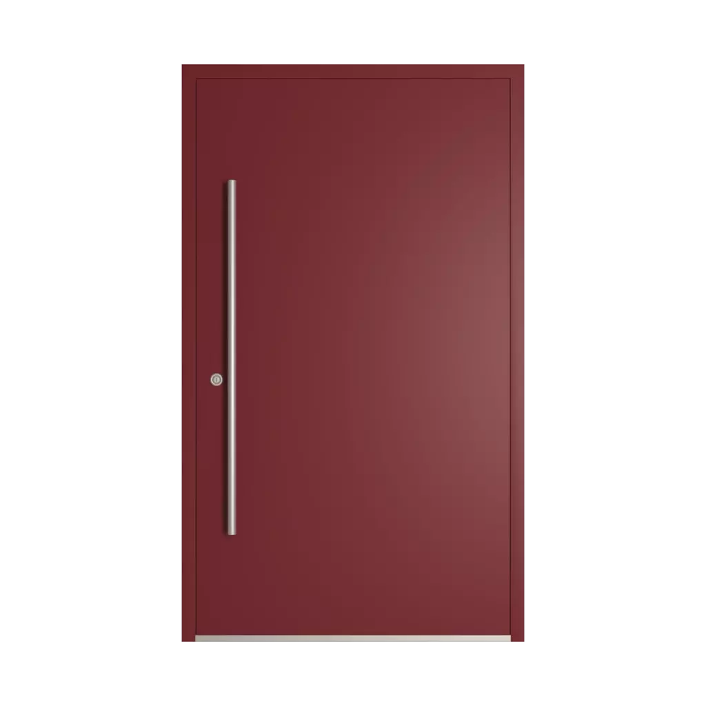 RAL 3004 Purple red entry-doors models dindecor gl08  