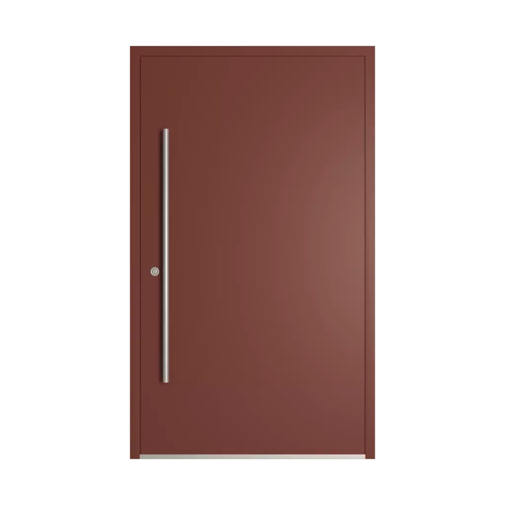 RAL 3009 Oxide red products pvc-entry-doors    