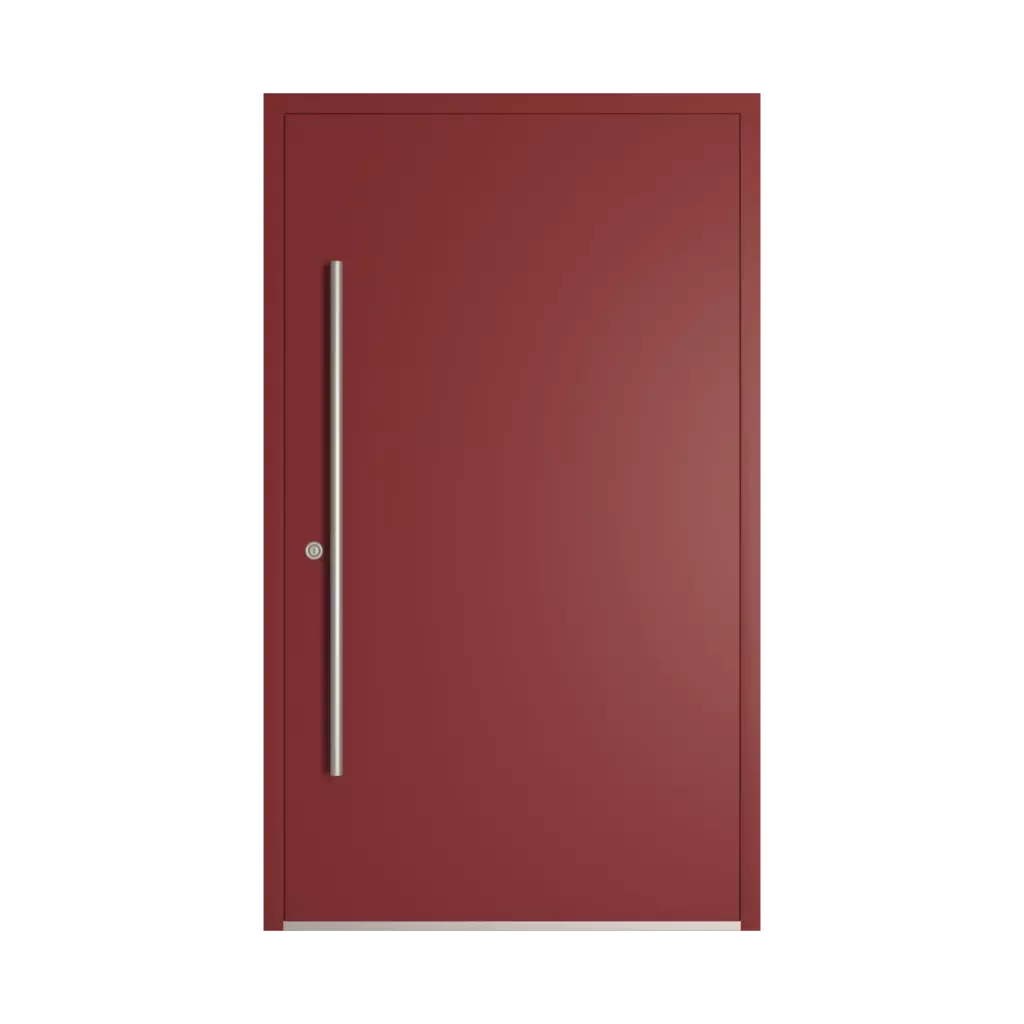 RAL 3011 Brown red entry-doors models dindecor be01  