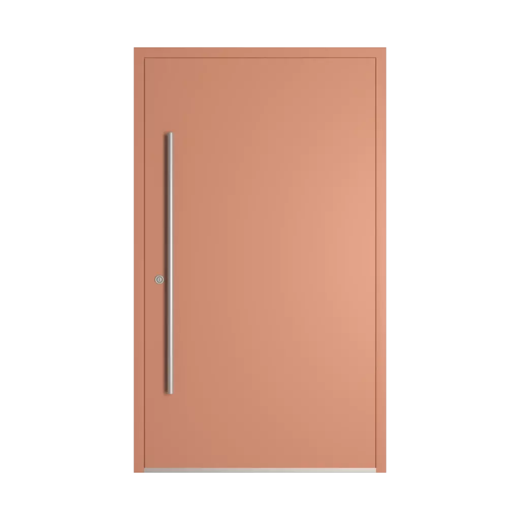 RAL 3012 Beige red entry-doors models dindecor gl08  