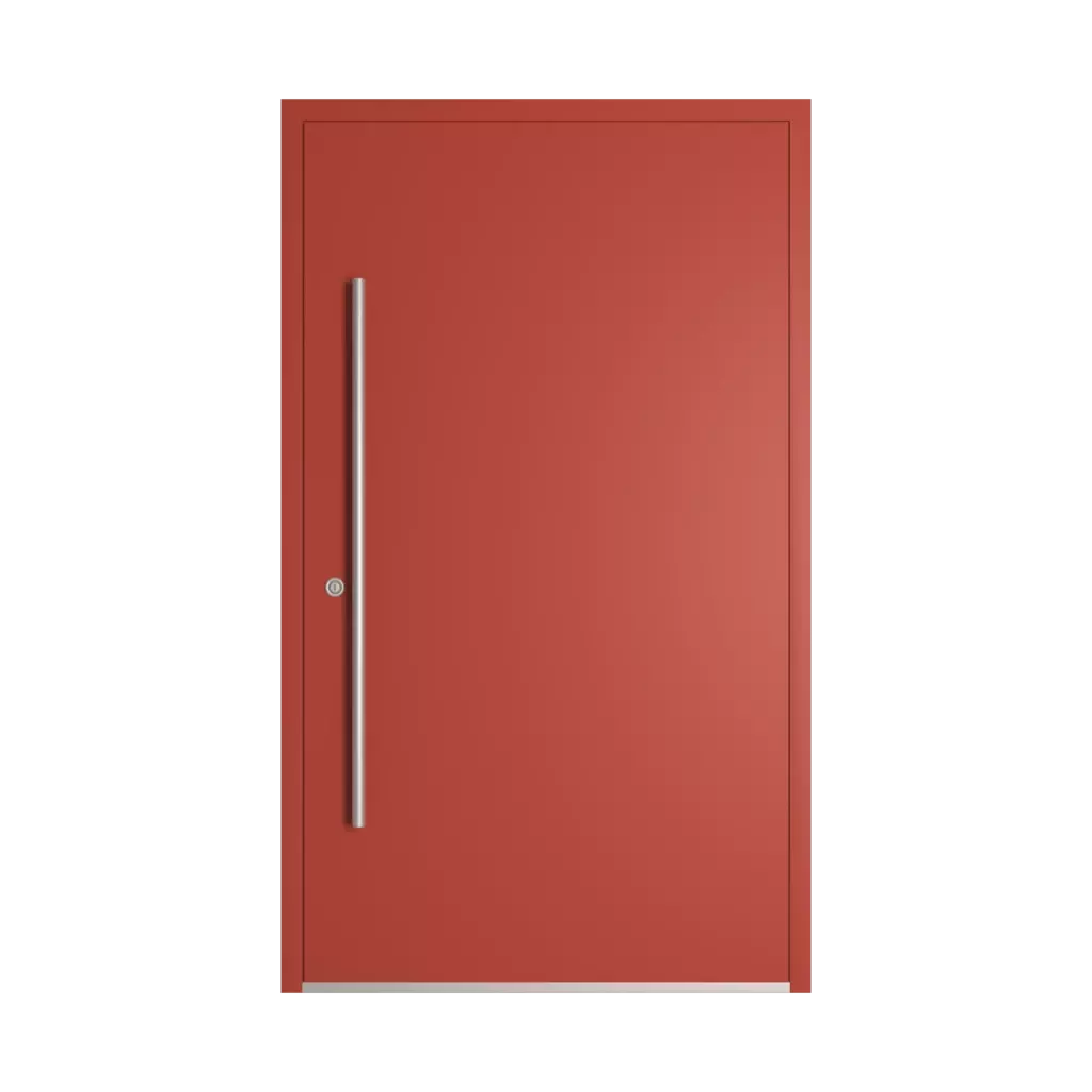 RAL 3016 Coral red entry-doors models adezo valletta-stockholm  