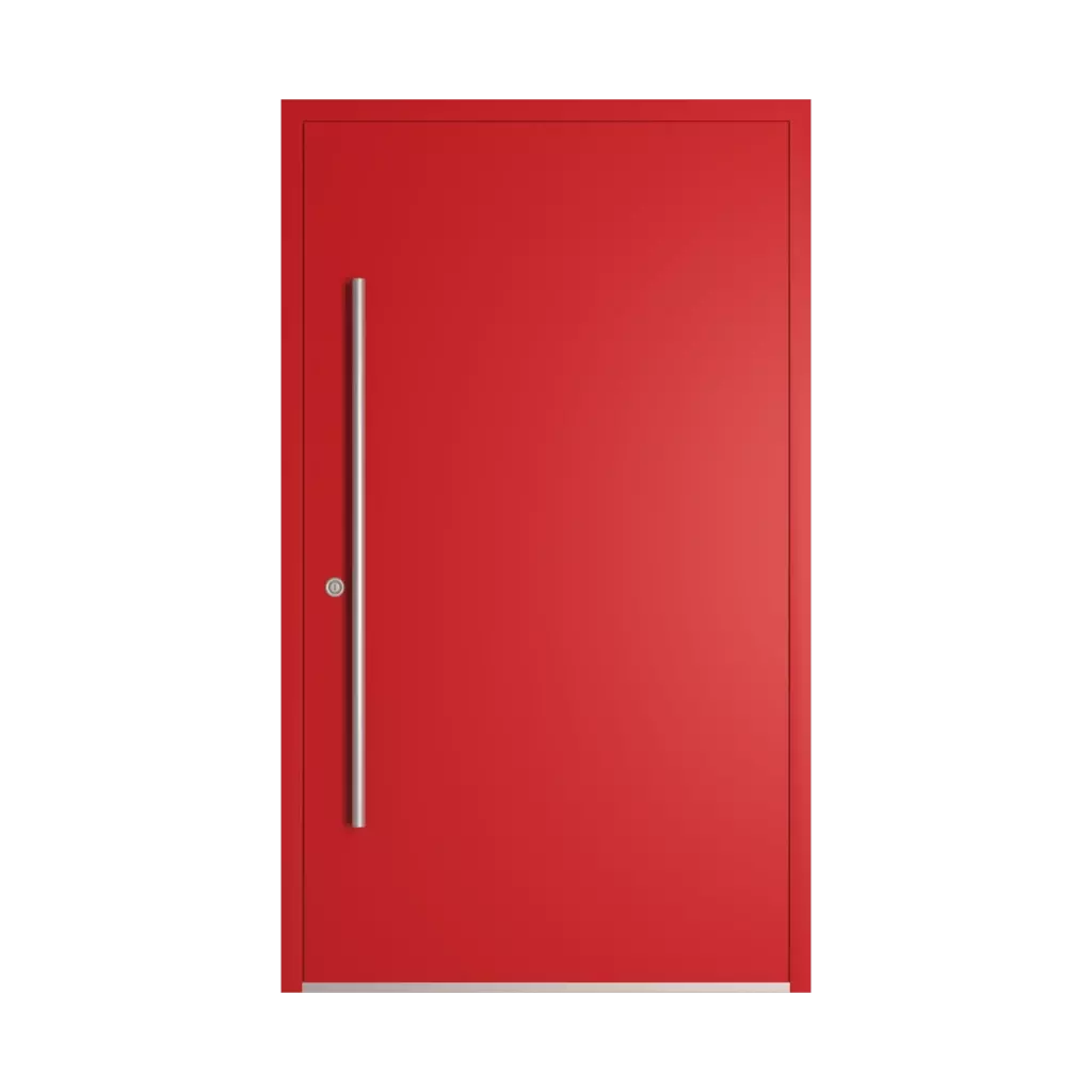 RAL 3020 Traffic red entry-doors models dindecor be04  