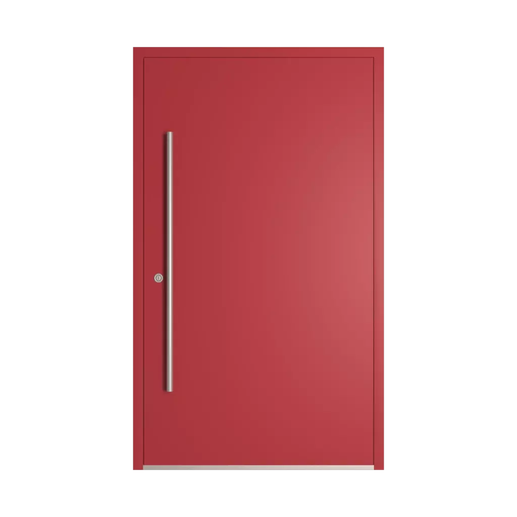 RAL 3031 Orient red entry-doors models dindecor sk01-beton  