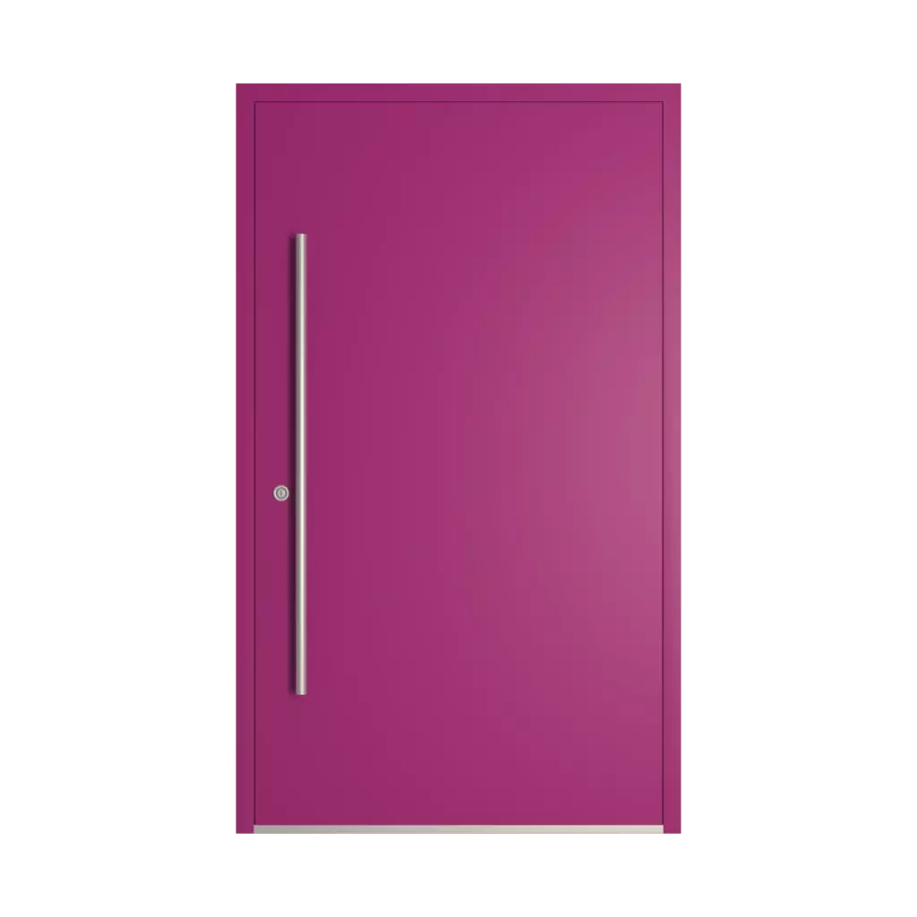 RAL 4006 Traffic purple entry-doors models dindecor be01  