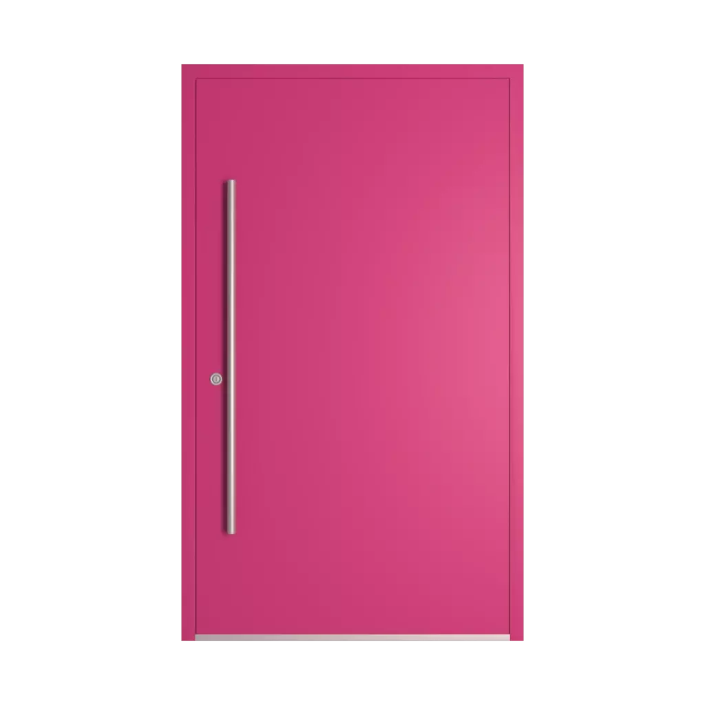 RAL 4010 Telemagenta entry-doors models dindecor model-6129  