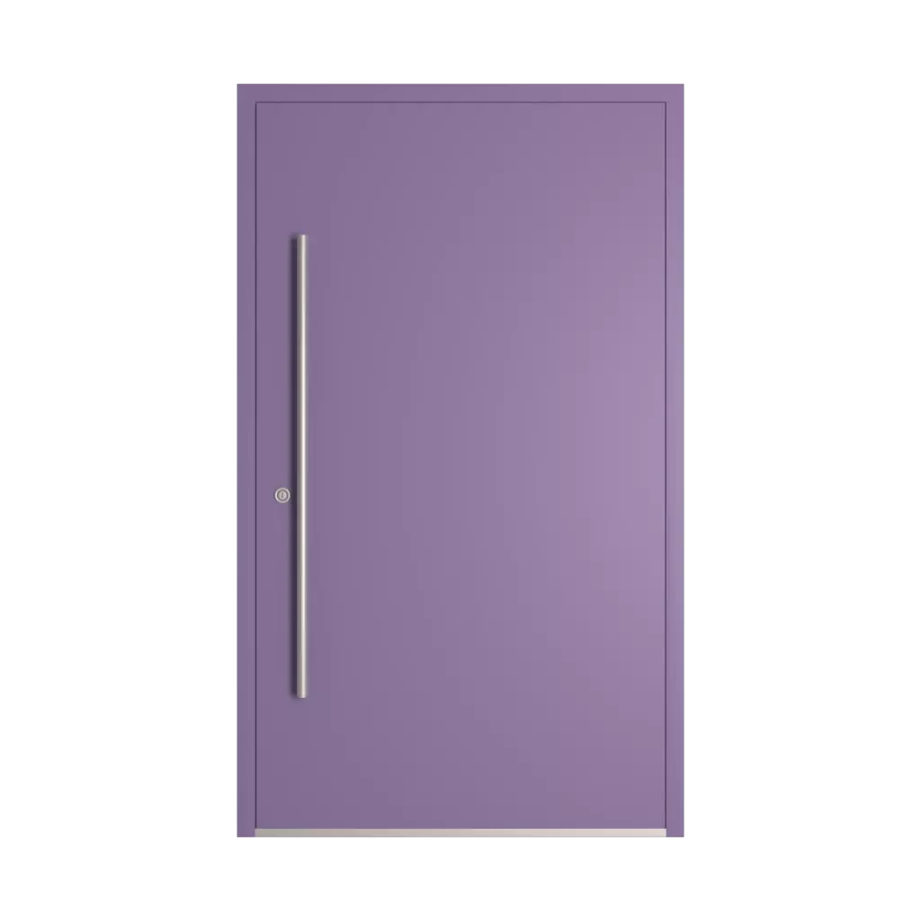 RAL 4011 Pearl violet entry-doors models dindecor 6013-pvc  