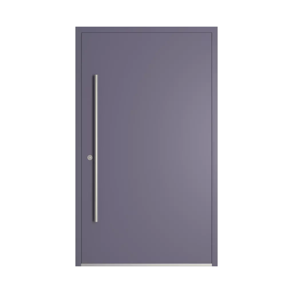RAL 4012 Pearl blackberry entry-doors models dindecor sk01-beton  