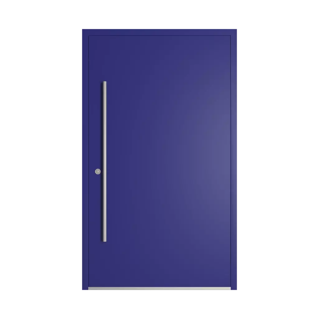 RAL 5002 Ultramarine blue entry-doors models dindecor be01  