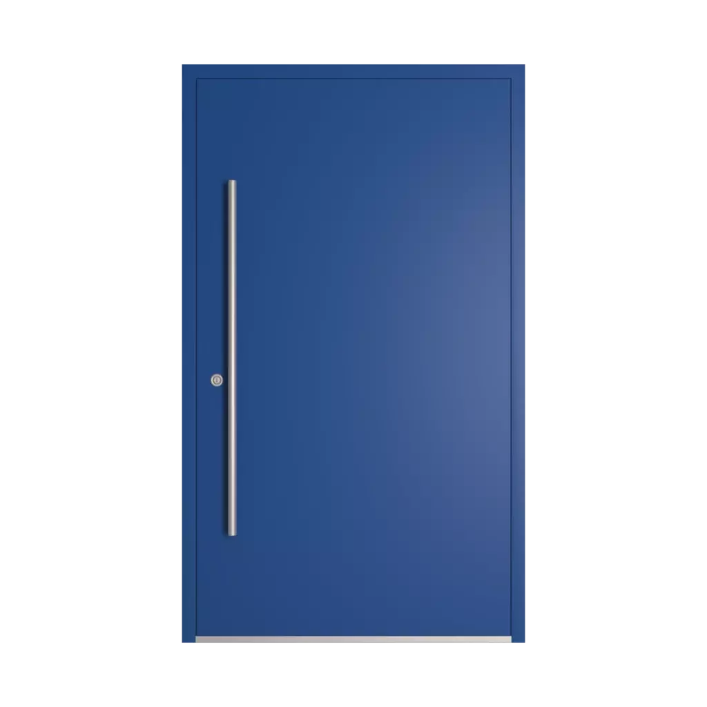 RAL 5005 Signal blue entry-doors models dindecor 6120-pwz  