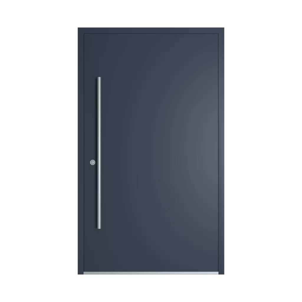 RAL 5008 Grey blue entry-doors models adezo valletta-stockholm  