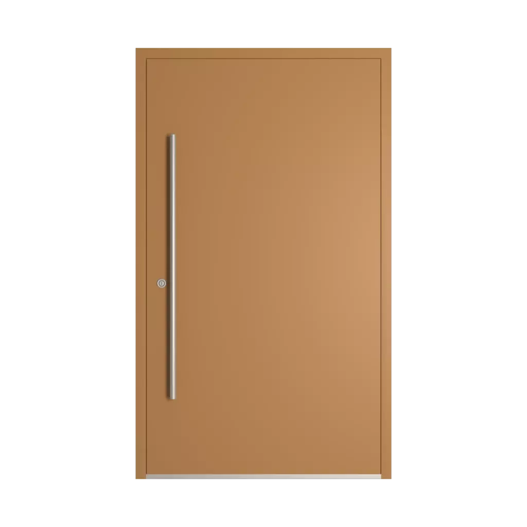 RAL 1011 Brown beige entry-doors models dindecor sk06-grey  