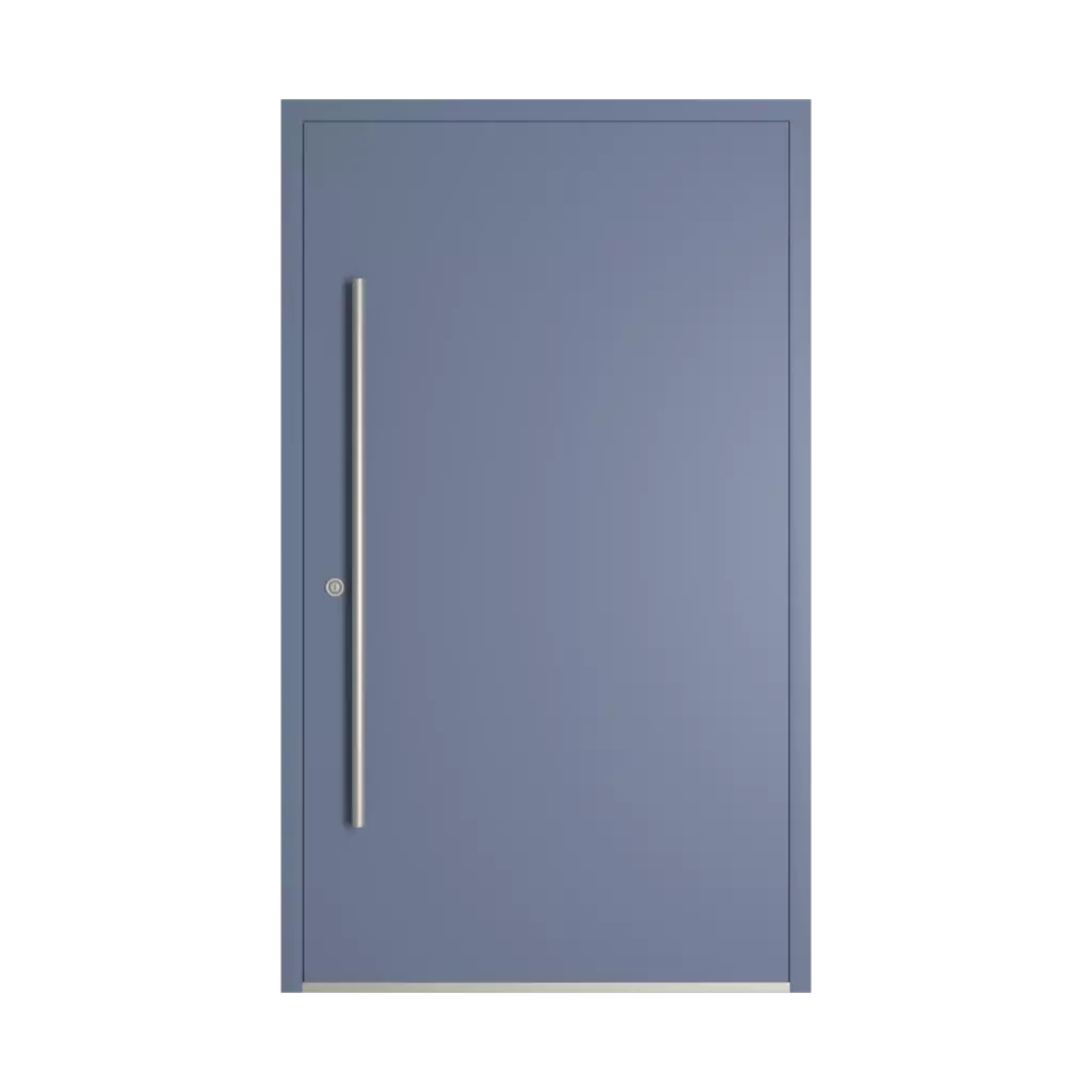 RAL 5014 Pigeon blue entry-doors models dindecor gl08  