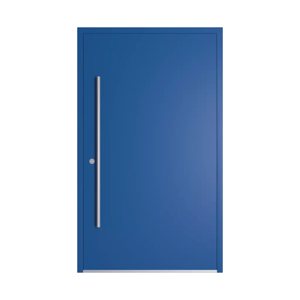 RAL 5017 Traffic blue entry-doors models dindecor sl07  